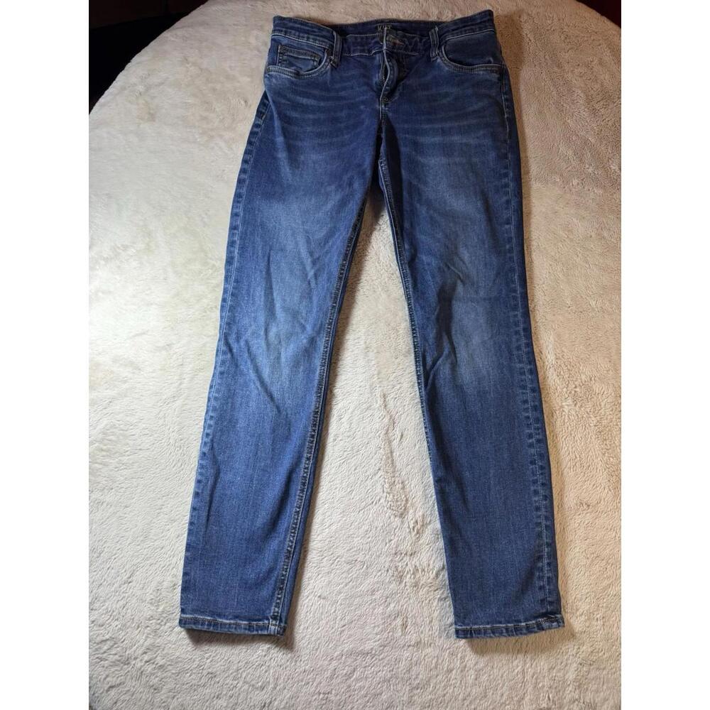 Kut from the‎ Kloth Blue Denim Slouchy Boyfriend Jeans Womens Mid-Rise Size 4